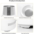 thumbnail image 6 of Desktop Fast Cooling Beverage Chiller, Mini Electric Instant Drink Cooler Quickly Cool Down to 2°C, 2 Cooling Modes Portable Refrigeration Cup for Soda Can, Beer, Coffee, Juice, Home Office Dorm Use, 6 of 7
