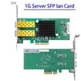 DUMNGWH Fast PCIE Gigabit Optical Network Card for desktop