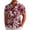 Red, variant on Mens Hawaiian Shirt Short Sleeve Floral Button Down Casual Shirt Tropical Summer Beach Shirts Camp Collar Shirt Red 4XL