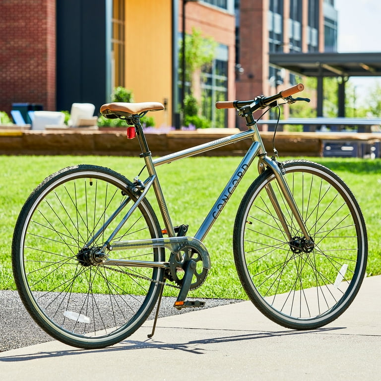 Concord Envoy City Road Bike, 700C Wheels, Grey, Fits Rider 5'4