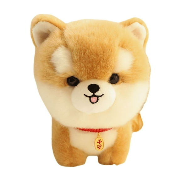 Realistic Akita Husky Yorkshire Terrier Plush Toy -8 '' Puppy Doll with Stuffed Animals, Children's Companion, Boys and Girls' Party Gifts