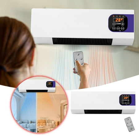 

ManxiVoo Discover The Solution For Optimal Indoor Temperature With Our Function Wall Mounted Fan Heater