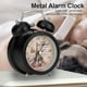 thumbnail image 3 of Reloj despertador BuyWeek Digital silencioso Metálico Negro, 3 of 12