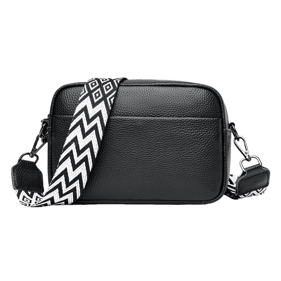 MUSOIE Crossbody Bags for Women Purses Handbags PU Leather Shoulder Bag Guitar Strap Cross Body Bag