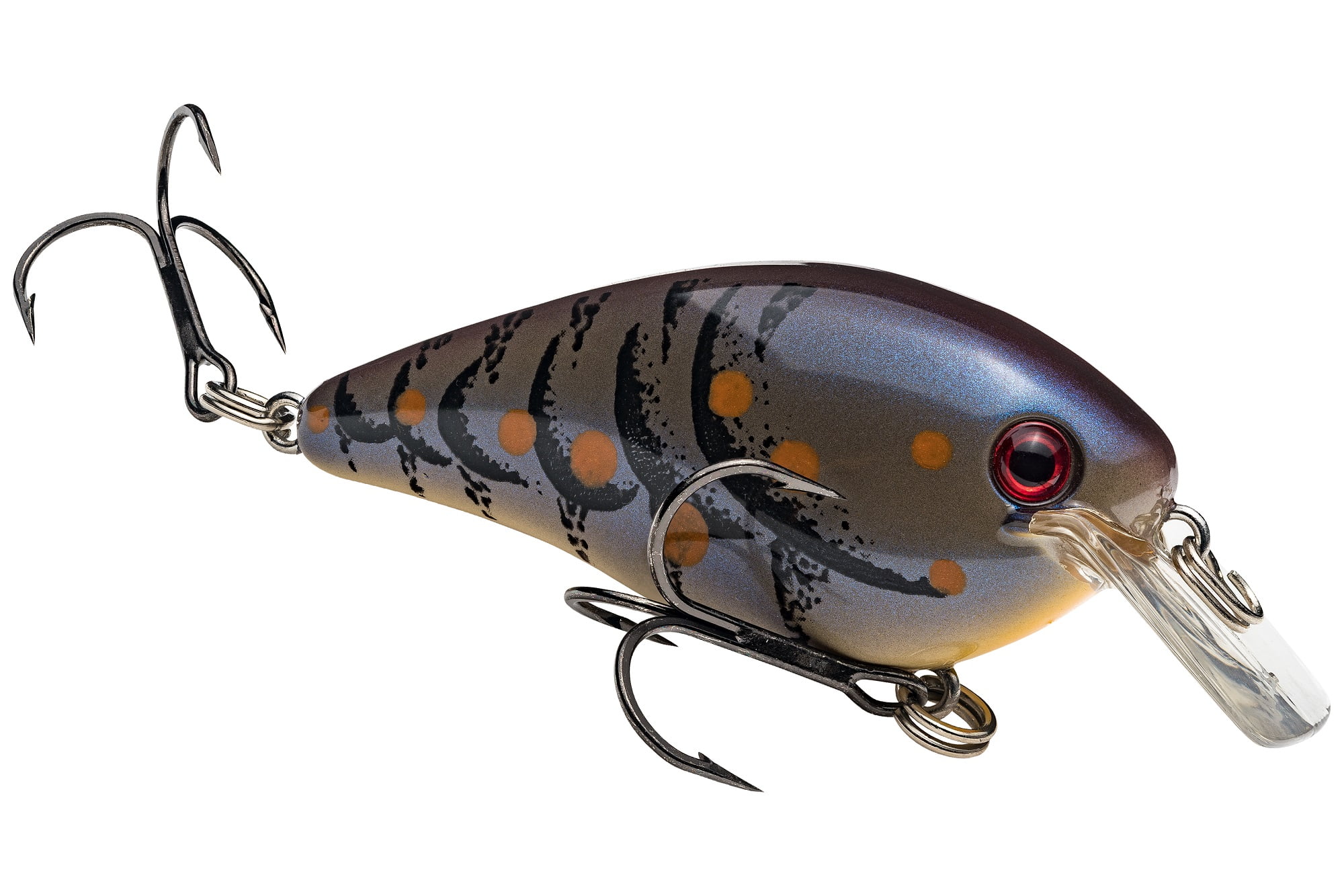 (2 pack) Strike King KVD Squarebill 1.5 Crankbait Blue Craw Hard Bait Lure