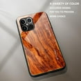 thumbnail image 1 of EGNMCR Phone Case Case Wood Grain Glass Falling Protective Cover For 12 Pro Max 6.7 Inch phone cases, 1 of 2