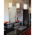 thumbnail image 2 of Zlite 426MP-CH 6 x 6 x 6.5 in. Willow Chrome Mini Pendant, 2 of 2