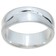 thumbnail image 2 of 925 Sterling Silver Matching Rings for Couples and Wedding Bands, 2 of 8
