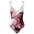 thumbnail image 2 of Aayomet Maillot de Bain Femme Grande Taille Daphne Maillot une Pièce, Vin G, 2 of 4
