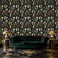 thumbnail image 6 of Magic Peel and Stick Wallpaper Whimsical Dark Forest Design Gold Stars Lavender Wall Mural 17.7in x 9.8ft Self Adhesive Removable Wall Paper Renter Friendly Wallpaper for Kids Bedroom Living Room, 6 of 8
