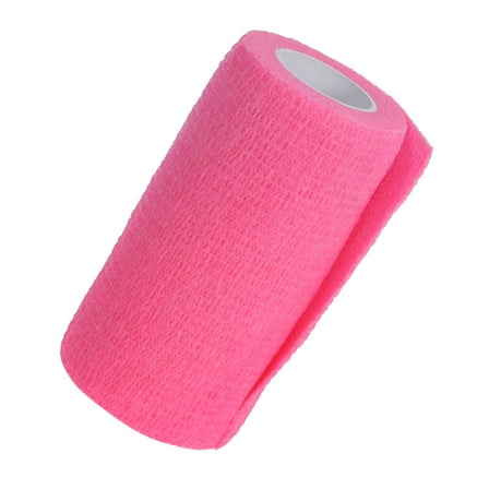 Niceauty Non Woven SelfAdhesive Tape for Sports Wraps Breathable and Comfortable for Strains and Sprains Pink 10cm x 4.6m