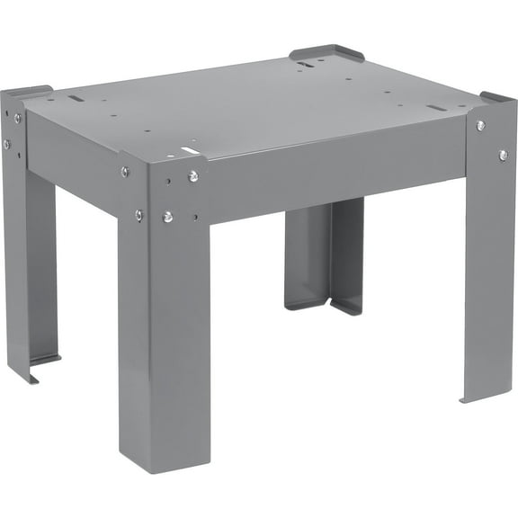 Durham 304-95 Gray Steel Base For Large Slide Racks, 20-5/8" Width x 15-5/8" Height x 16-1/4" Depth