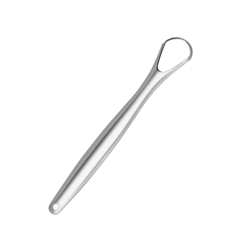 Tongue Scraper Reusable Portable Stainless Steel Oral Tongue Cleaner
