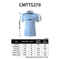 thumbnail image 5 of H2H Mens Active Slim Fit Cool Dry Short Sleeve Polo T-Shirts NAVY US S/ASIA M (CMTTS279), 5 of 5