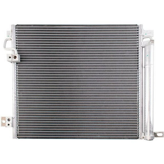 A/C Condenser and Receiver Drier Assembly - Compatible with 2006 - 2010 Hummer H3 2007 2008 2009
