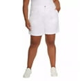 thumbnail image 6 of Gloria Vanderbilt Utility Short Woman - Shorts for Women Trendy (White, L), 6 of 6