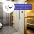 thumbnail image 2 of Shisuyan Roues de Porte de Douche Lisses Alliage d'Aluminium Argent 2 Pcs 3x1.8x0.7 Po, 2 of 8