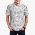 thumbnail image 1 of Fotbe white Moose winter tree Camiseta Polo de Golf para Hombre con Estampado – Camisa Deportiva Transpirable con Cuello Abotonado-X-Large, 1 of 6