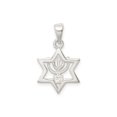 thumbnail image 3 of Sterling Silver Star Of David Pendant, 3 of 4