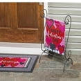thumbnail image 2 of Evergreen 18.00In Valentines Hearts Garden Flag, , Suede Pink Red Black Double Sided 14S10654, 2 of 5