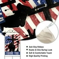 thumbnail image 3 of Memorial Day 4th of July Patriotic Large Decorative House Flag, Thank You Veterans Day America Military Cross Yard Garden Outside Decor, American USA Outdoor Home Decoration Double Sided 28x40, 3 of 6