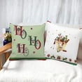 thumbnail image 3 of 3Pcs Christmas Pillow Covers Retro Throw Pillows Covers Merry Christmas Pillowcase for Couch Sofa Home Christmas Decor, 3 of 8