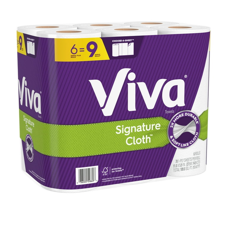 Viva hand towels walmart sale