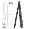 thumbnail image 2 of Balery Astronaut in Outer Space Corbata Clásica de Seda para Hombre, Corbata Tejida Jacquard, Corbatas Formales para Negocios y Bodas, 2 of 7