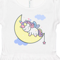 thumbnail image 4 of Inktastic Unicorn Moon Girls Toddler Dress, 4 of 5