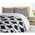 thumbnail image 5 of Ambesonne Manly Duvet Cover Sets, Magician Hat and Mustache, 2-Queen, Charcoal Grey Pale Grey, 5 of 7