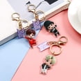 thumbnail image 2 of Bts Acrílico Llavero Colgante Mismo estilo alrededor de Hip-hop Keychai-suga Afortunado Sencillez, 2 of 3