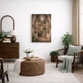 thumbnail image 5 of Canvas Print Night Garden Wall Art Dark Academia Decorative for Living Room Bedroom - 32"x48", 5 of 8