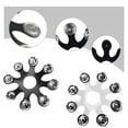 thumbnail image 6 of YongCo Stainless Steel Drum Cymbals Replacement Tambourine Drum Bells Easy to Install, 6 of 8