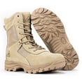 thumbnail image 1 of Ryno Gear Tactical Combat Boots with CoolMax Lining (Beige) (8, 9), 1 of 4