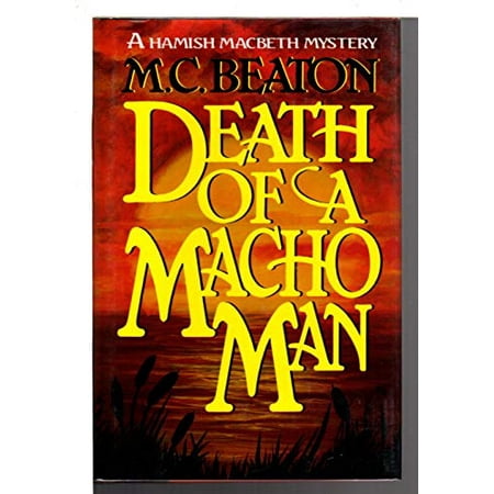 Pre-Owned Death of a Macho Man ( Hardcover 9780892965311) by M C Beaton