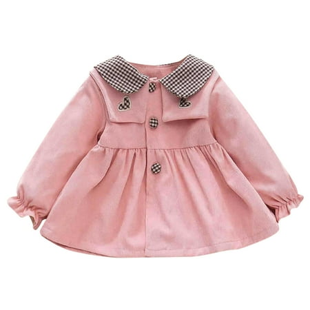 

Little Girls Dresses Toddler Winter Long Sleeve Fashion Love Plaid Dress Princess Dress For Kids Clothes