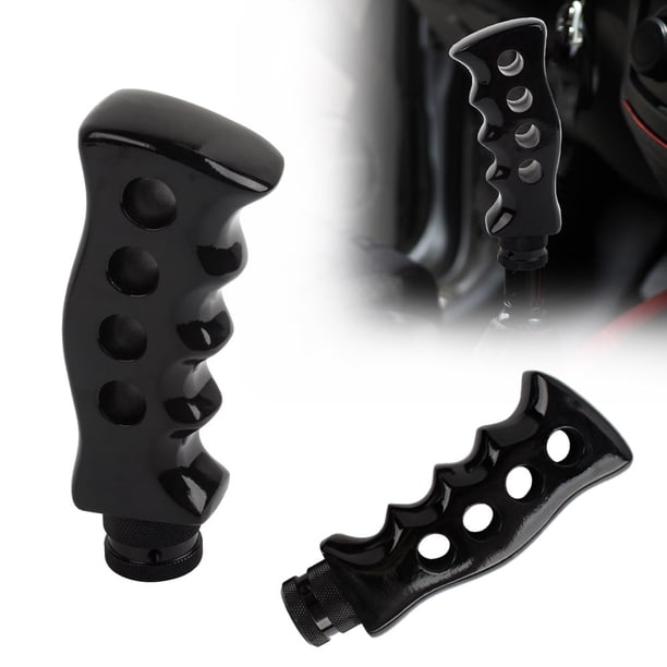 2 uds pomo de palanca de cambios de palanca de cambios único pomo de palanca de cambios de repuesto para camión de vehículo automático Manual (negro)