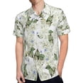 thumbnail image 4 of High Quality Hawaiian Shirts for Men Short Sleeve Aloha Beach Shirt Floral Summer Casual Button Down Shirts Blouses 82TFVF, 4 of 7