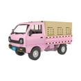 thumbnail image 3 of 1/6 camión de juguete, coche de inercia, juguete que desarrolla juego inteligente, habilidades motoras finas, vehículos de juguete, coche de fricción, Rosa, 3 of 10