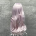 thumbnail image 3 of Peluca De Muñeca, Reemplazo De Cabello Largo Y Rizado De Seda Suave Con Cuero Cabelludo Simulado Para Muñecas De Peinado Con Circunferencia De Cabeza De 22 A 23 Cm, 3 of 7