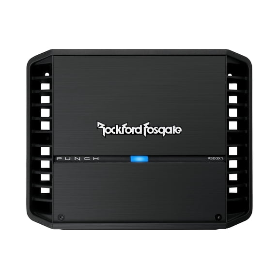Rockford Fosgate Punch P300X1 Mono amplifier 300 watts RMS x 1 at 2 ohms