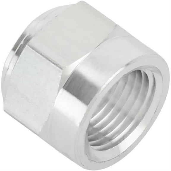 Threaded Aluminum Weld Bung Fitting, 3/8 Inch NPT Female