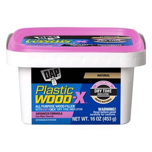 DAP Plastic Wood-X with DryDex, 16 oz Natural Filler