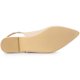 thumbnail image 5 of Zapatos de salón con punta puntiaguda y espalda descubierta para mujer Beige 37, 5 of 6