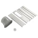 thumbnail image 1 of Kit De Ventilación De CA, Kit De Ventana De Aire Acondicionado Portátil Estabilidad Sin Espacios Ahorre Energía Para Conductos De 150 Mm Para Oficina, 1 of 7