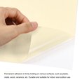 thumbnail image 4 of Uxcell 12"x12" Beige Vinyl Sheets Permanent Adhesive for Craft, Decorate Sticker 4 Pack, 4 of 5