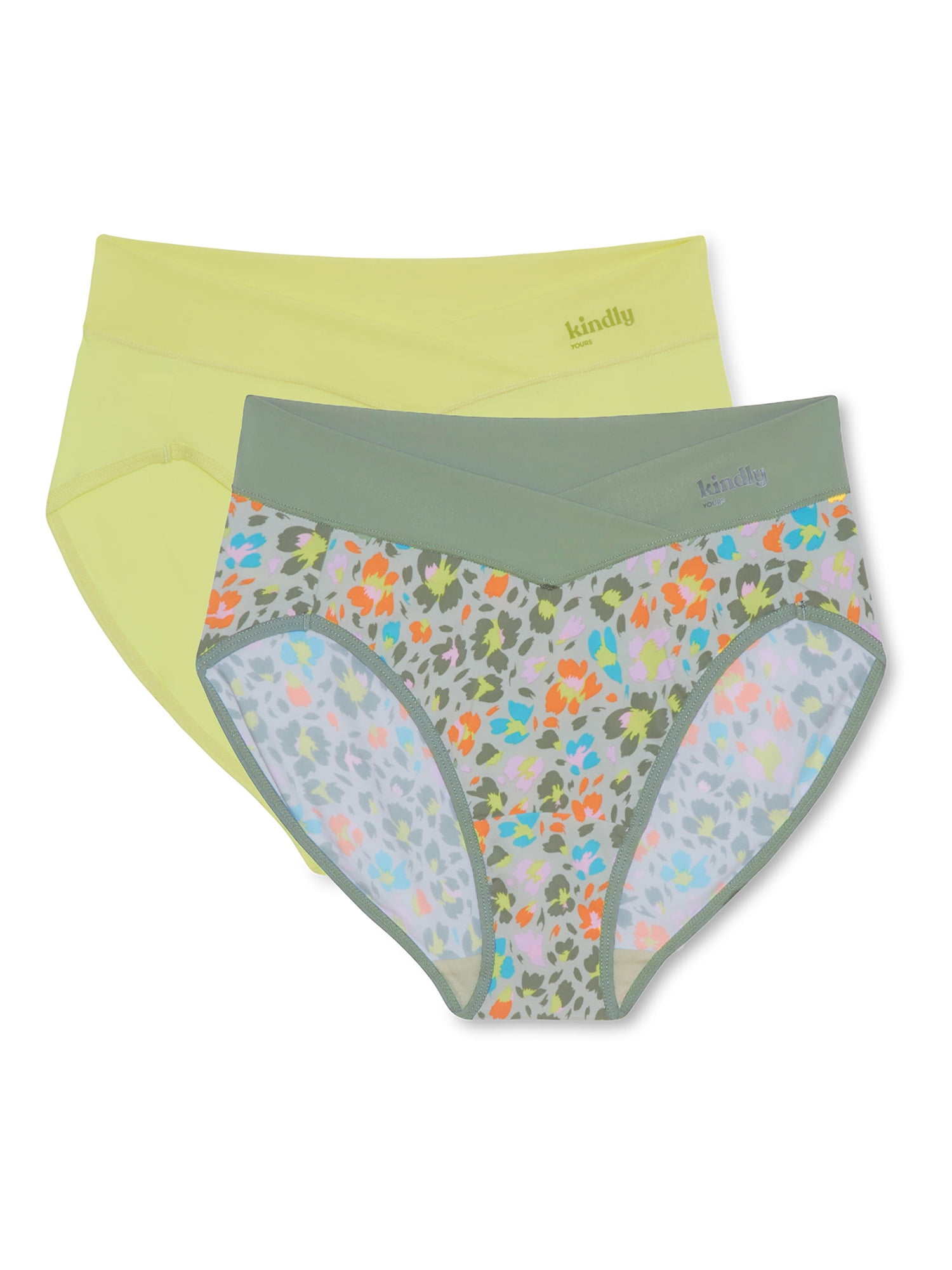 Kindly Yours Women’s Sustainable So Comfy Crossover Waist HiCut