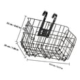 thumbnail image 2 of HEATSHAKING Easy Installation Bike Handlebar Basket Rectangular Multi-function for Leisure Rides 1Pack, 2 of 8