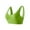 Green, variant on Womens High Support Sports Bras Padded Black Racerback High Impact Push up No Wire Bras for Ladies S