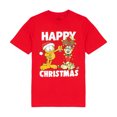 thumbnail image 1 of Garfield Mens Happy Christmas T-Shirt, 1 of 2